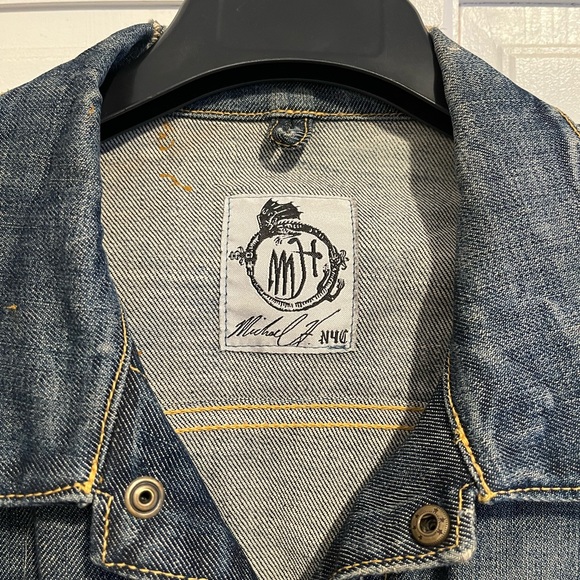 Designer Denim Jacket - Picture 2 of 10